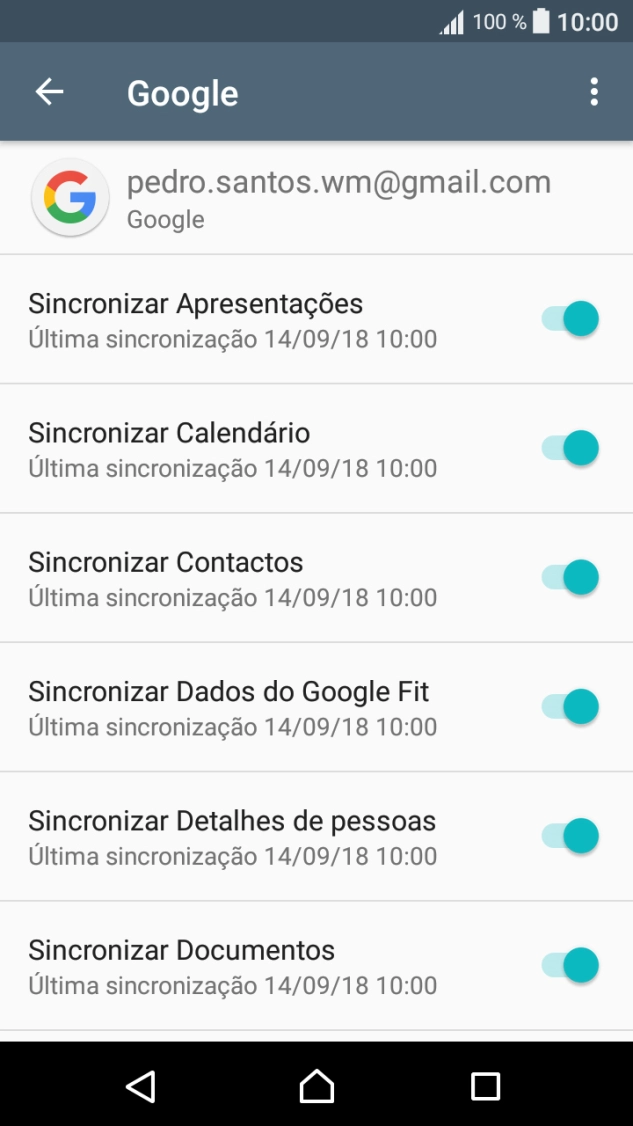 Prima a tecla de início para terminar e voltar ao ecrã inicial.