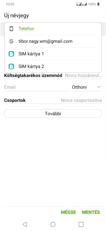 Válaszd a Telefon lehetőséget.