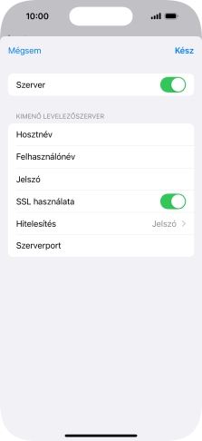 Válaszd a Hitelesítés lehetőséget.