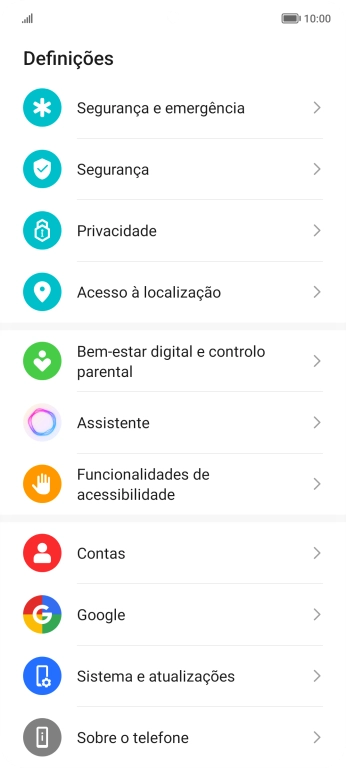 Prima Sistema e atualizações.
