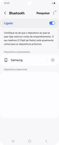 Prima a tecla de início para terminar e voltar ao ecrã inicial.