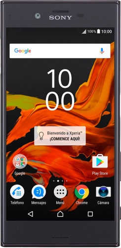 Imagen 1: Vista frontal del Sony Xperia XZ - Black