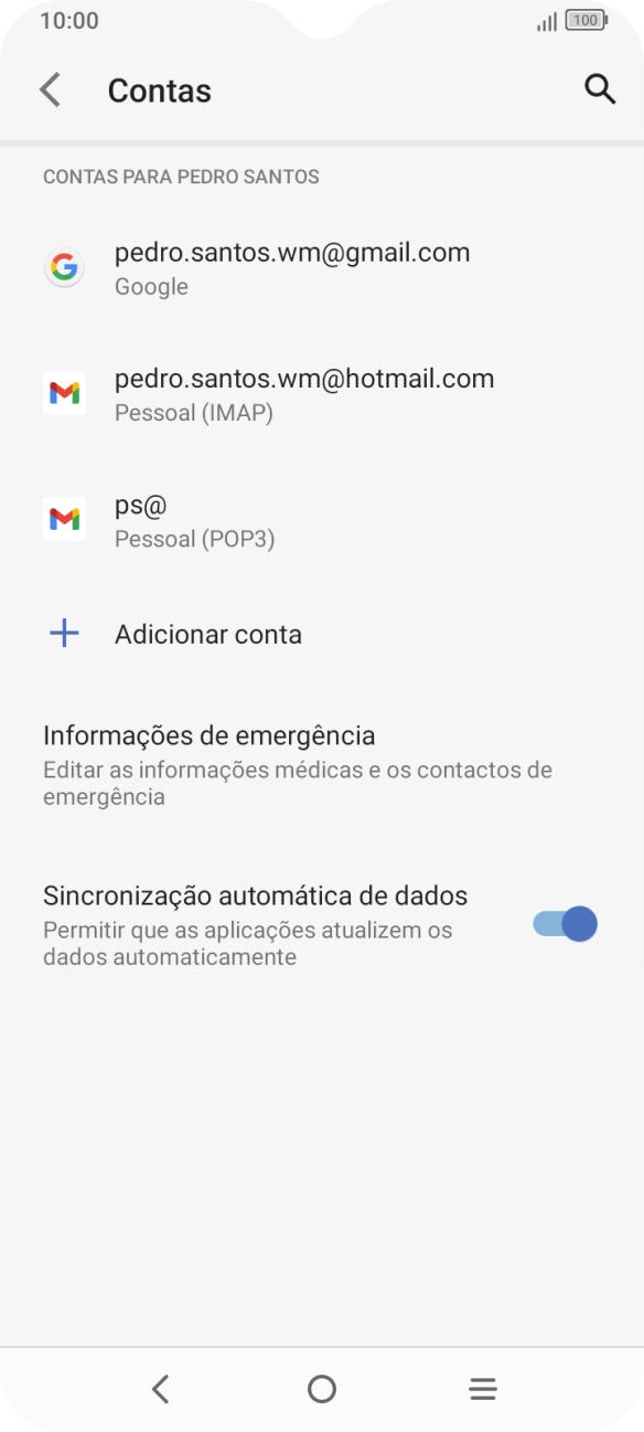 Prima o indicador junto a 