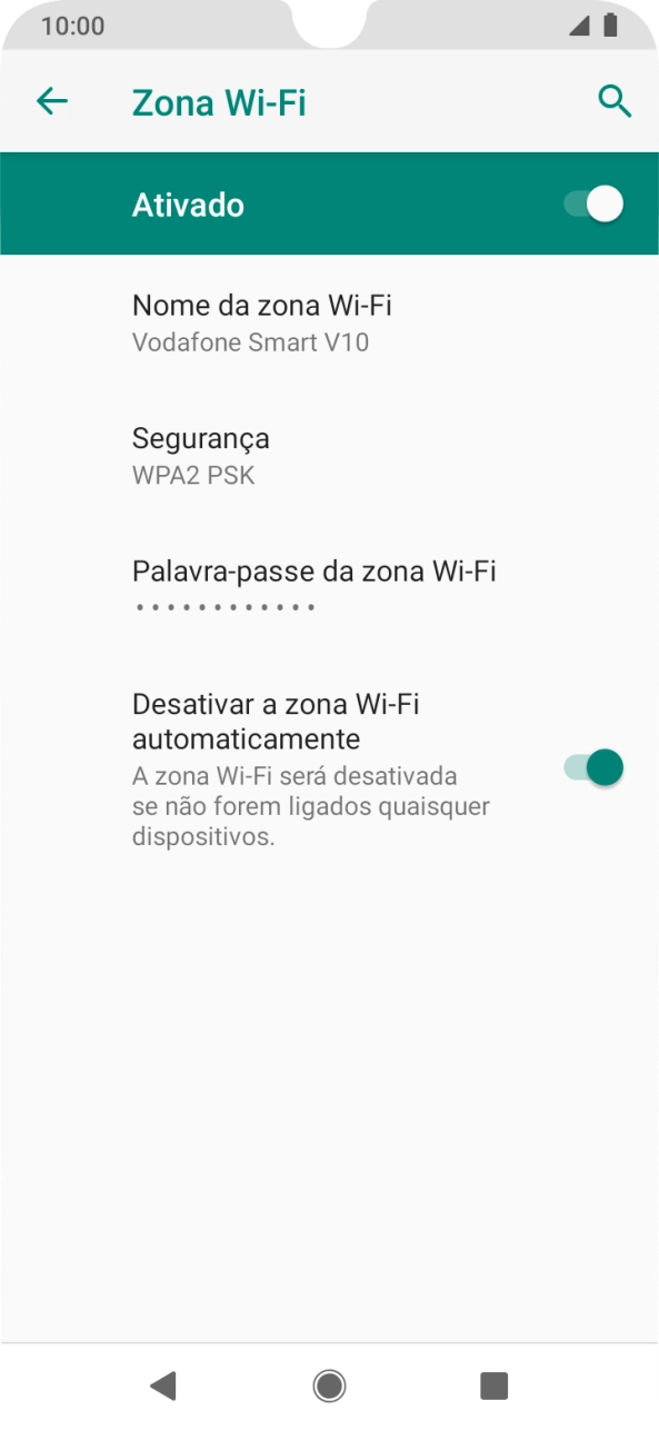 Prima a tecla de início para terminar e voltar ao ecrã inicial.