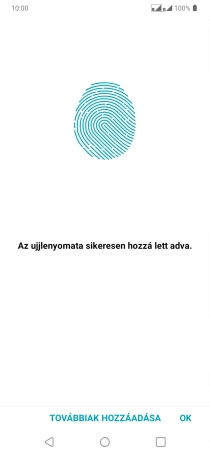 Válaszd az OK lehetőséget.