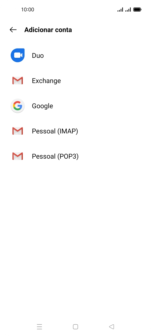 Prima Pessoal (POP3).