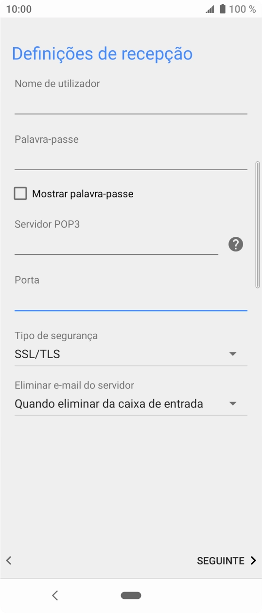 Prima a lista suspensa sob 