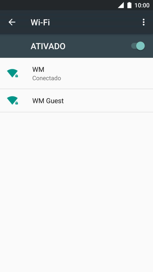 Prima a tecla de início para terminar e voltar ao ecrã inicial.