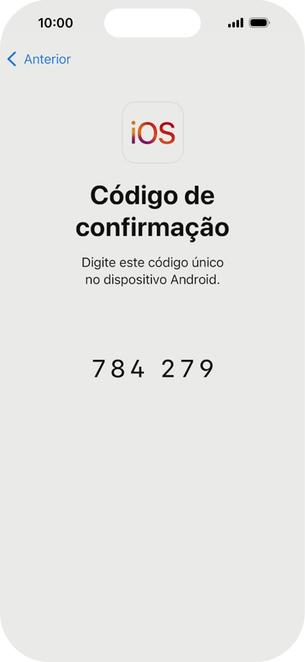 Siga as indicações no ecrã e na app 
