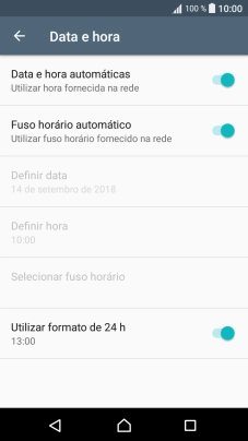 Prima a tecla de início para terminar e voltar ao ecrã inicial.