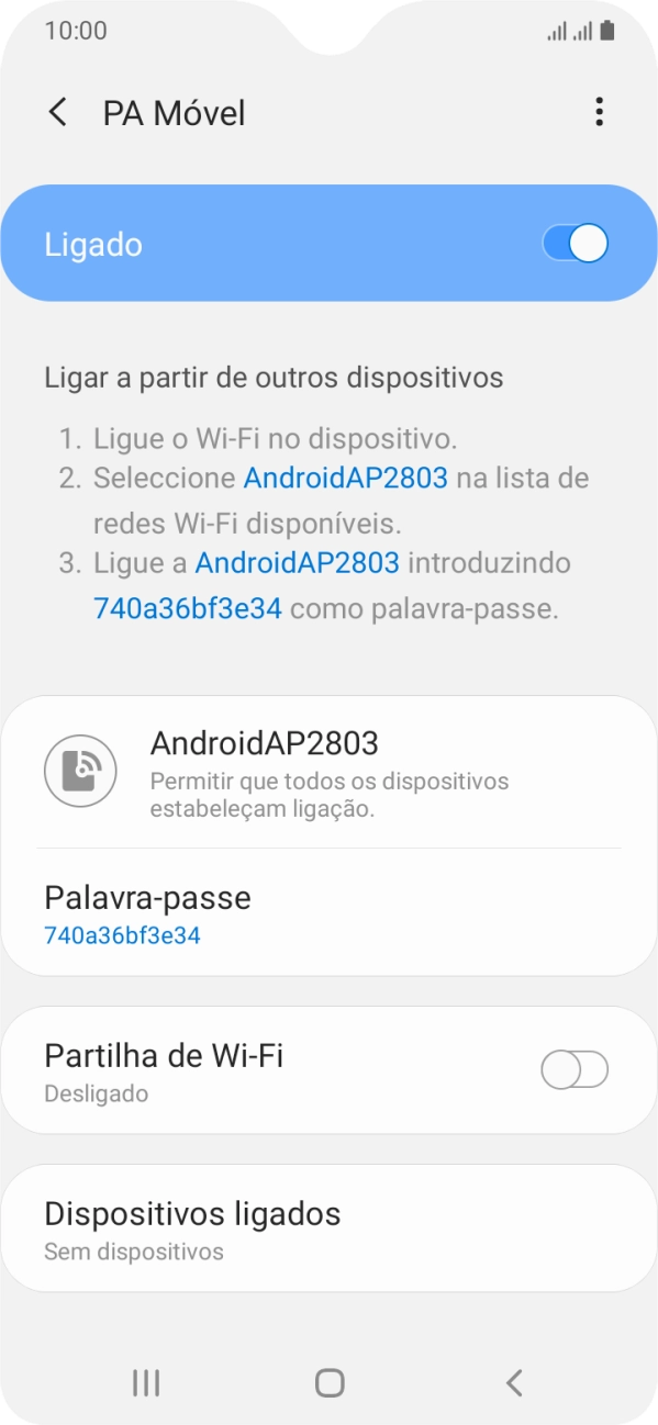 Prima a tecla de início para terminar e voltar ao ecrã inicial.