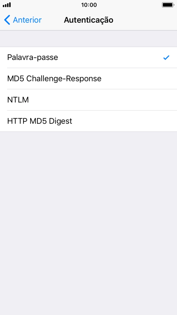 Prima Palavra-passe.