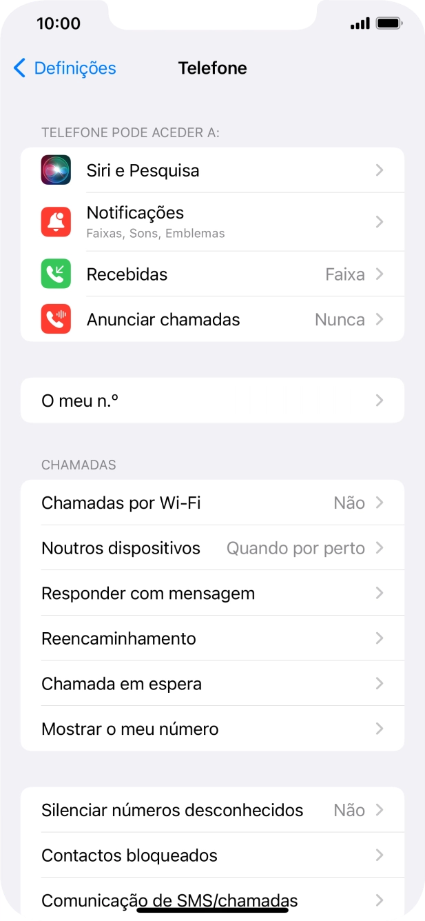 Prima Chamada em espera.