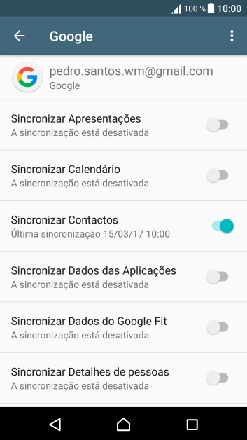 Prima a tecla de início para terminar e voltar ao ecrã inicial.