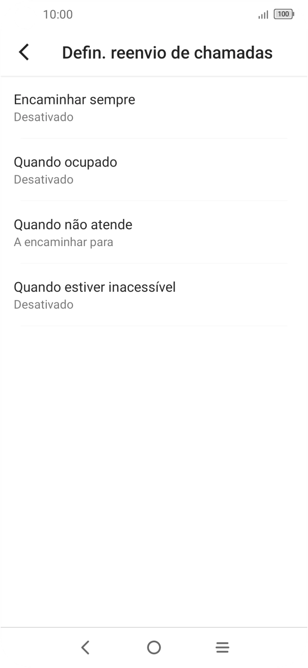 Prima a tecla de início para terminar e voltar ao ecrã inicial.