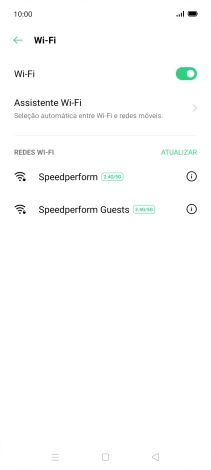 Prima Assistente Wi-Fi.