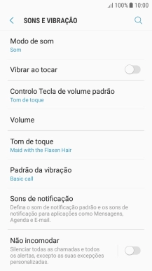 Prima a tecla de início para terminar e voltar ao ecrã inicial.
