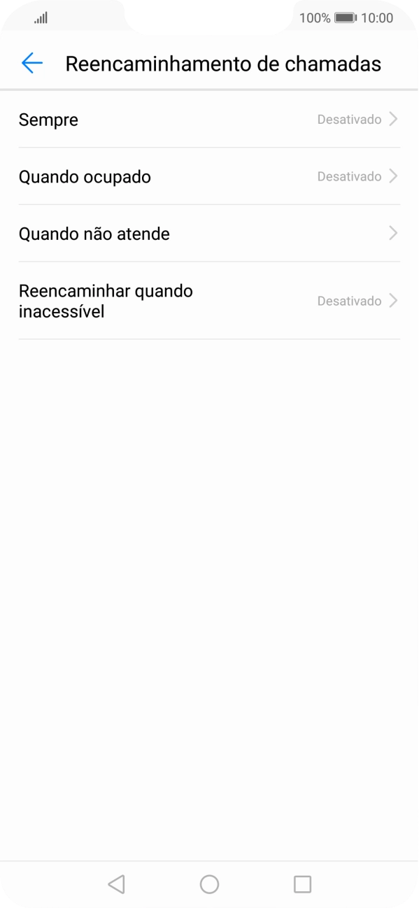 Prima a tecla de início para terminar e voltar ao ecrã inicial.