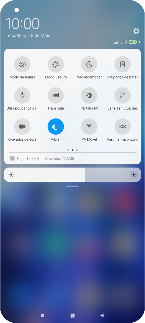 Prima Poupança de bateria para ativar a função.