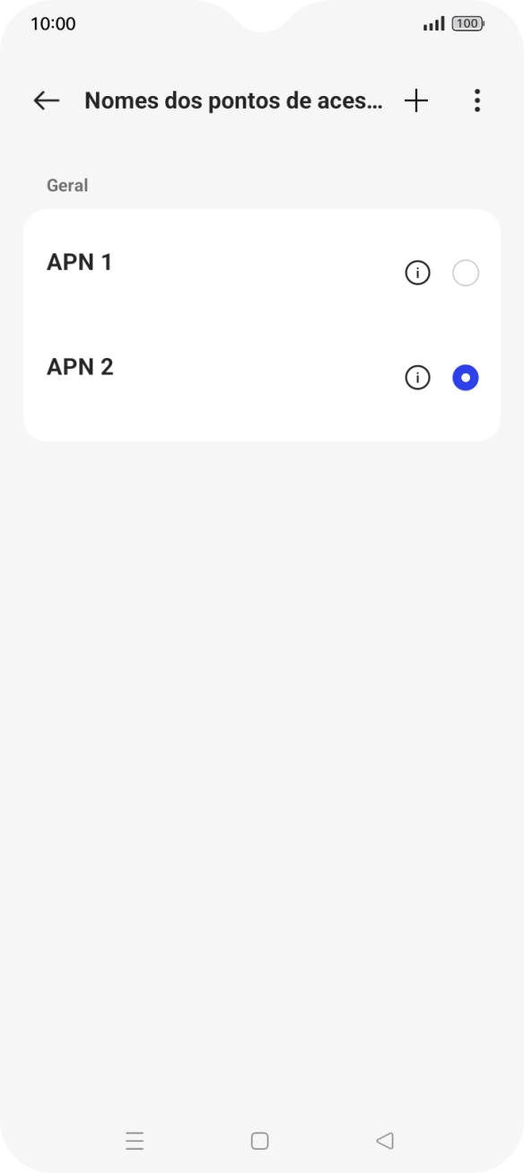 Prima a tecla de início para terminar e voltar ao ecrã inicial.