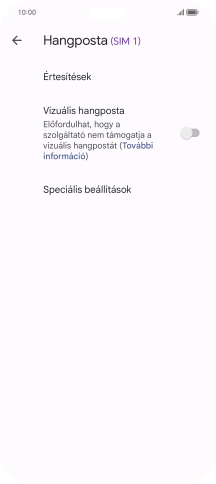 Válaszd a Speciális beállítások lehetőséget.