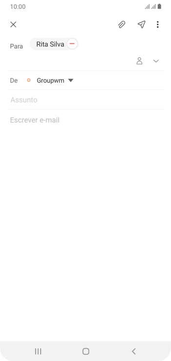 Prima Assunto e introduza o assunto pretendido.