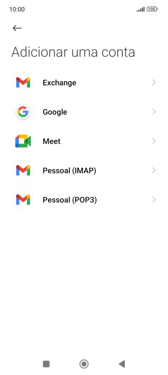 Prima Pessoal (IMAP).