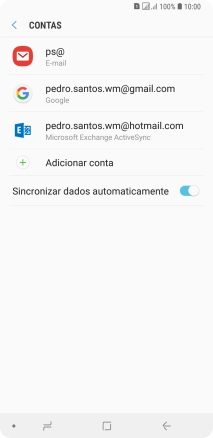 Prima a tecla de início para voltar ao ecrã inicial.
