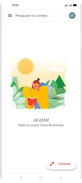 Prima o ícone de perfil.
