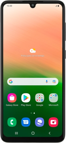 Imagen 1: Vista frontal del Samsung Galaxy A33 5G - Black