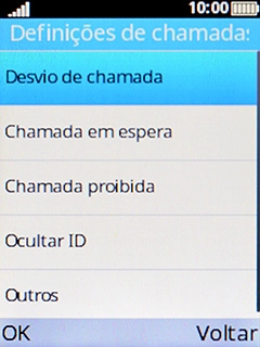 Escolha Desvio de chamada.