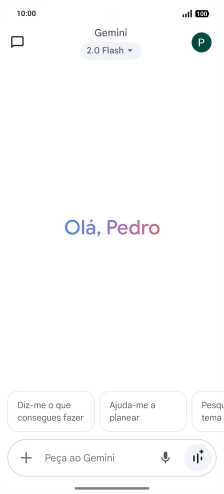 Prima o ícone de perfil.