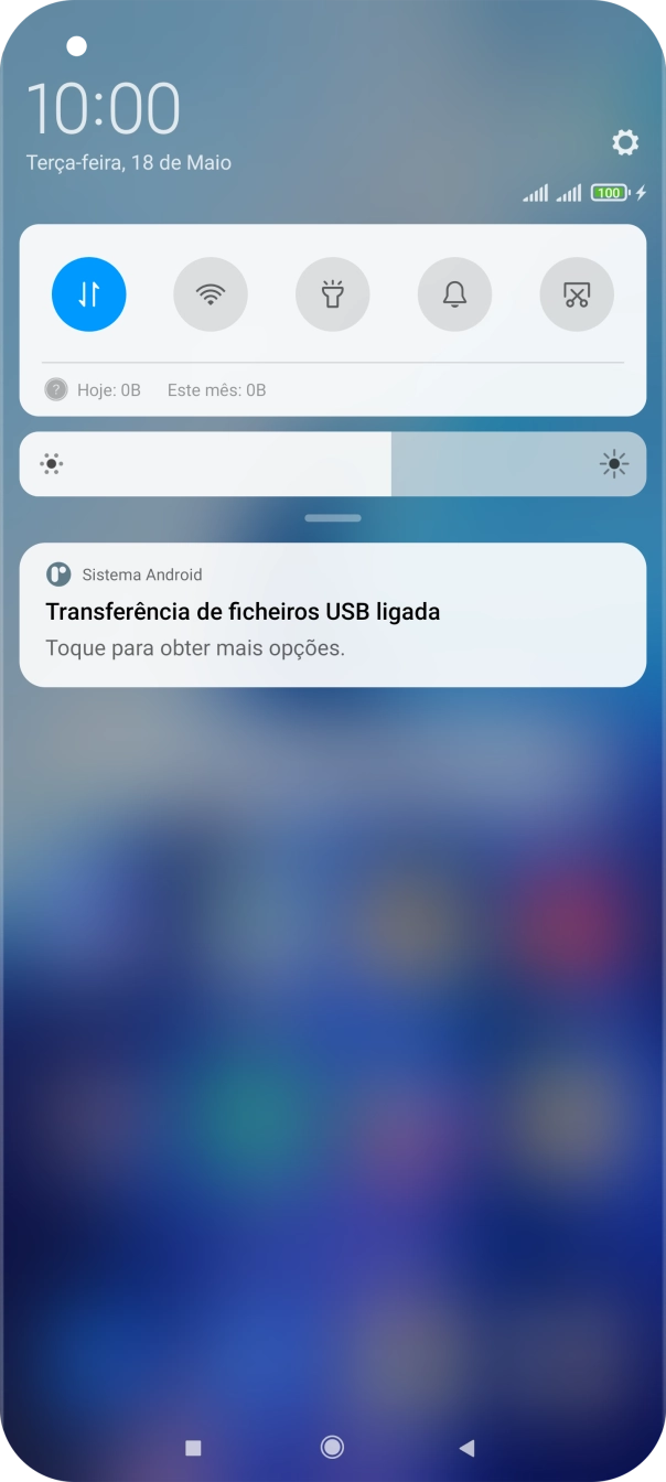 Prima Toque para obter mais opções..