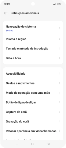 Prima Data e hora.