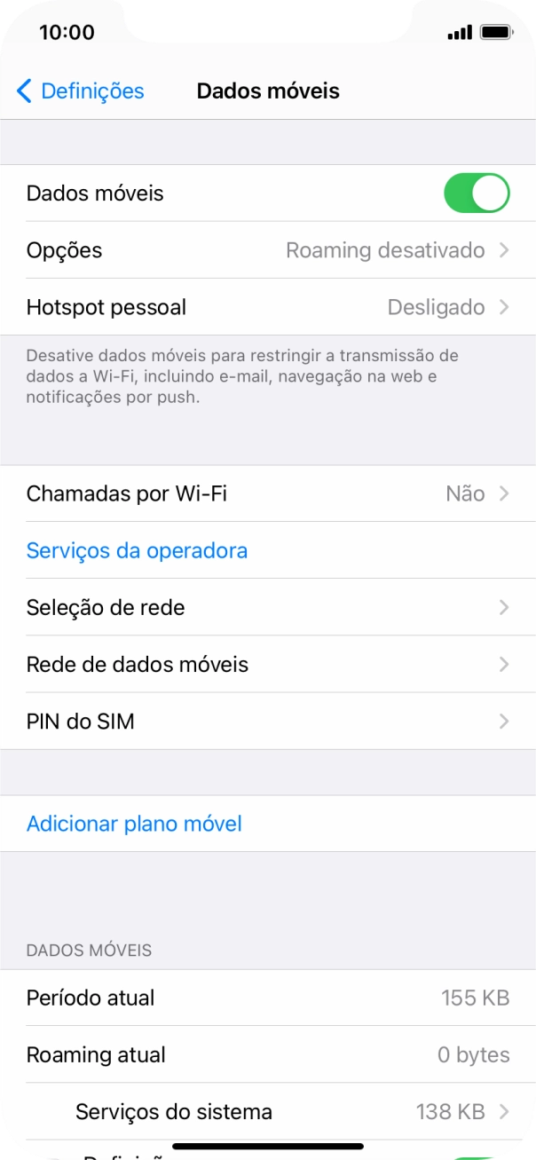 Prima Rede de dados móveis.