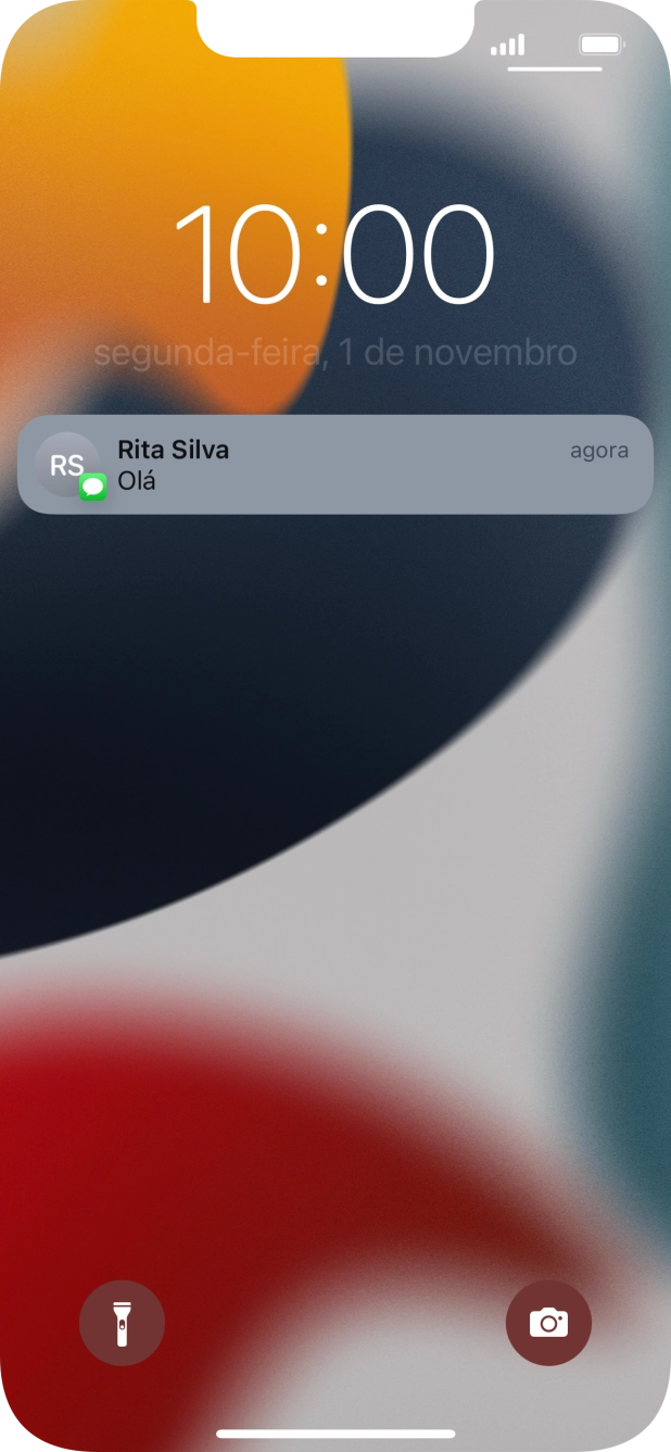 Prima a notificação pretendida e siga as indicações no ecrã para utilizar a função escolhida.