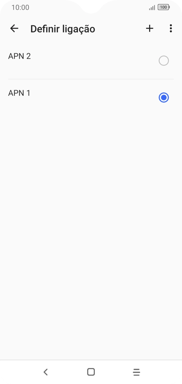 Prima a tecla de início para terminar e voltar ao ecrã inicial.