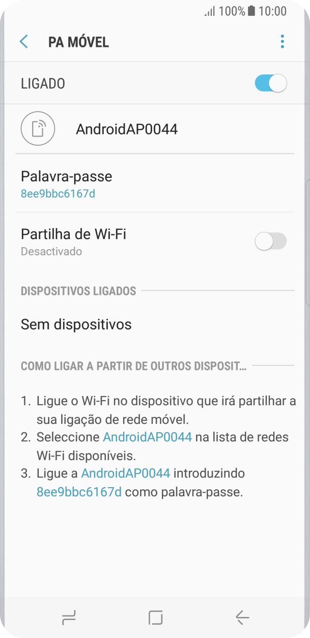 Prima a tecla de início para terminar e voltar ao ecrã inicial.