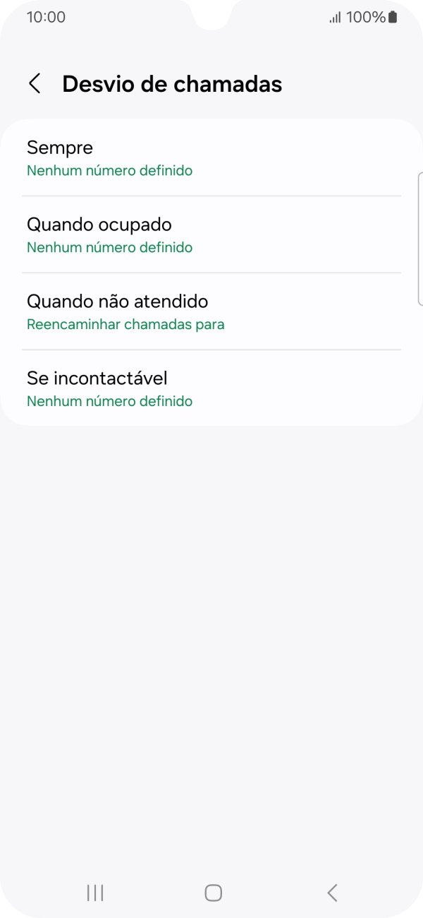 Prima a tecla de início para terminar e voltar ao ecrã inicial.