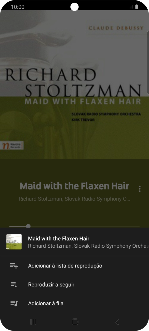 Prima Adicionar à lista de reprodução.