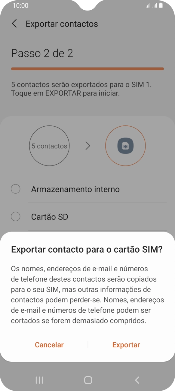 Prima Exportar.