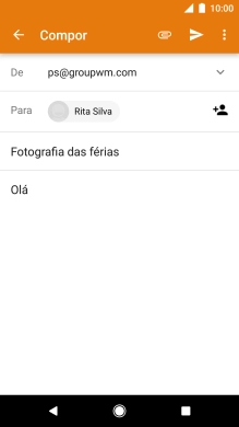 Prima o ícone de anexo.