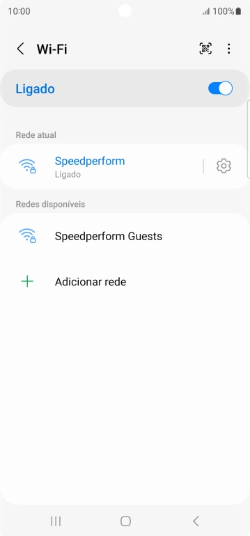 Prima a tecla de início para terminar e voltar ao ecrã inicial.