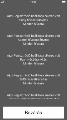 Válaszd a Bezárás lehetőséget.
