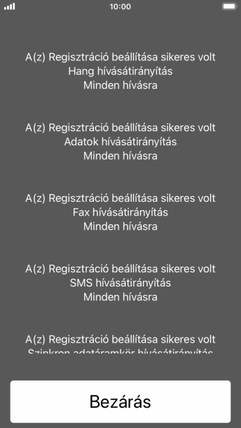 Válaszd a Bezárás lehetőséget.