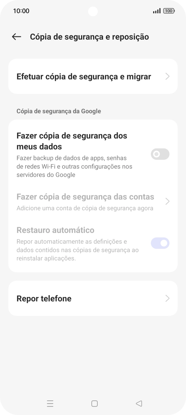 Prima Repor telefone.