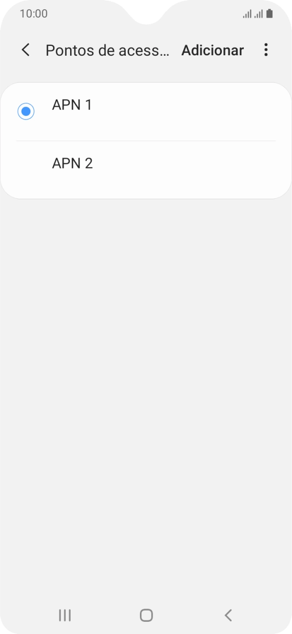 Prima a tecla de início para terminar e voltar ao ecrã inicial.