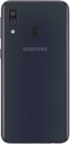 Imagen 2: Vista posterior del Samsung Galaxy A40 - Black