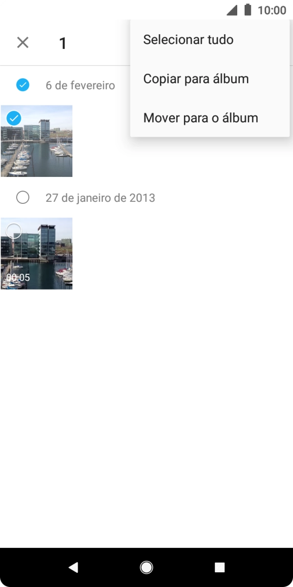 Prima Selecionar tudo.