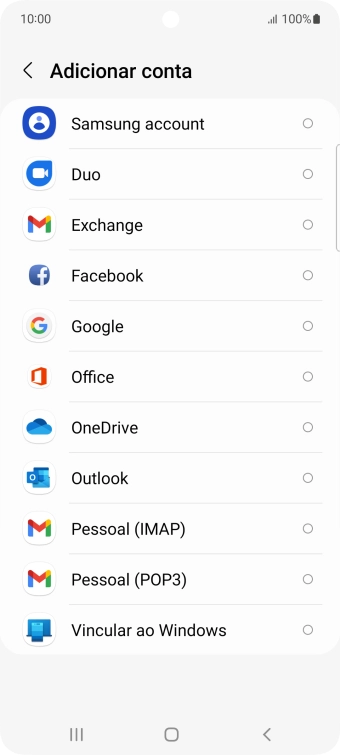 Prima Pessoal (IMAP).